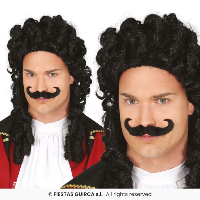 Pirate Captain Wig with Moustache