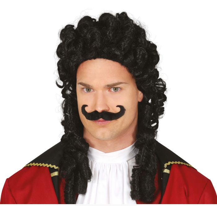 Pirate Captain Wig with Moustache