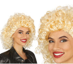 Shoulder Length Blonde Curly Wig