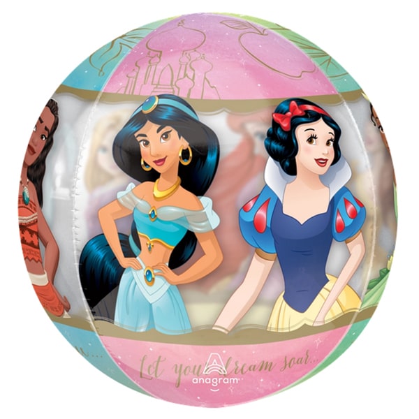 15" Disney Princess Orbz foil Balloon