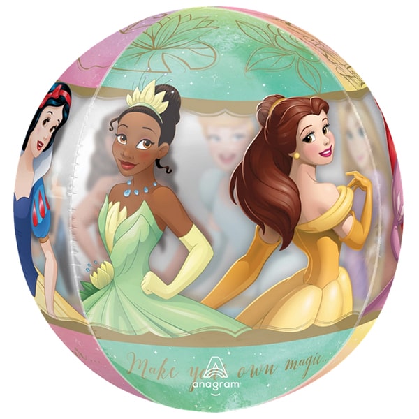 15" Disney Princess Orbz foil Balloon