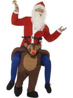 Piggyback Reindeer Rudolf Costume