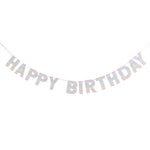 Eco Rainbow Happy Birthday Banner 2M