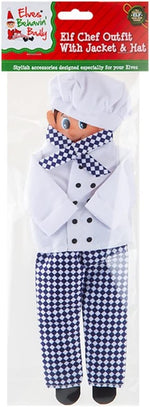 Elf Chef's Outfit with Jacket & Hat