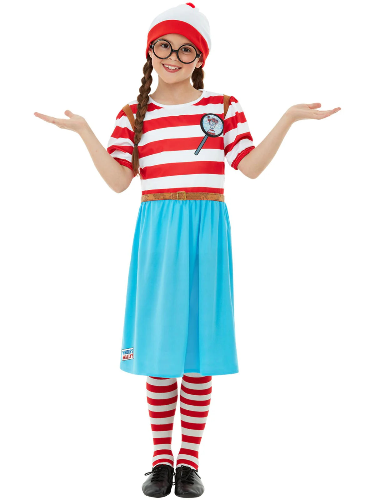 Where's Wally? Wenda Deluxe Girls Costume