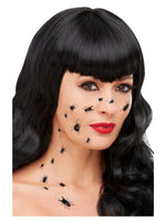 Black Creepy Bug Tattoo - 18pcs