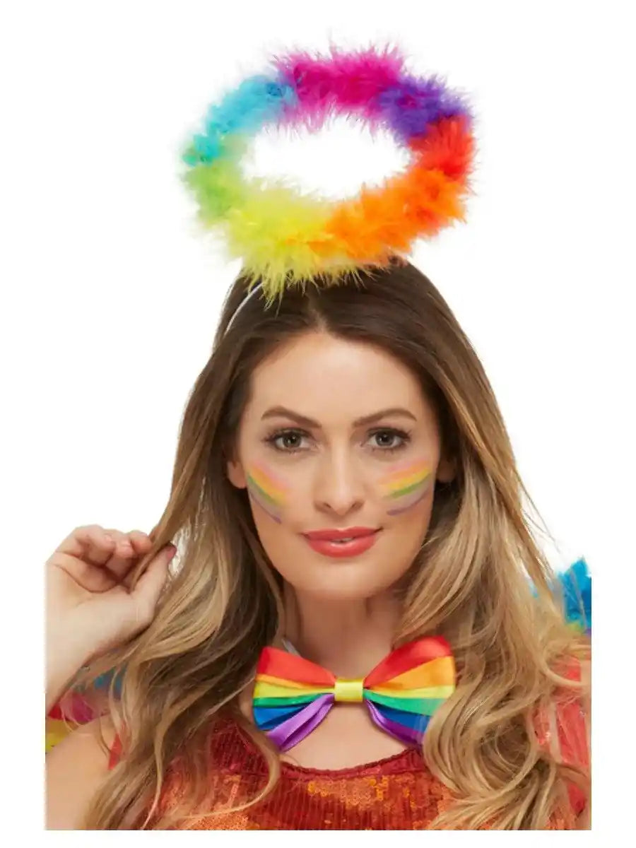 Rainbow Angel Halo Headband