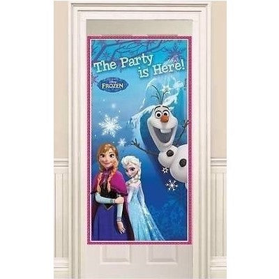 Disney Frozen The Party is Here Door Banner