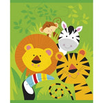 Animal Jungle Safari Themed Plastic Party Loot Bags - 8pk