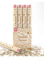 Gold Bio-Degradable Confetti Party Cannon - 50cm