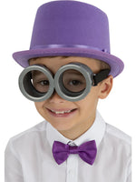 Kids Grey Goggles, Clear Lense