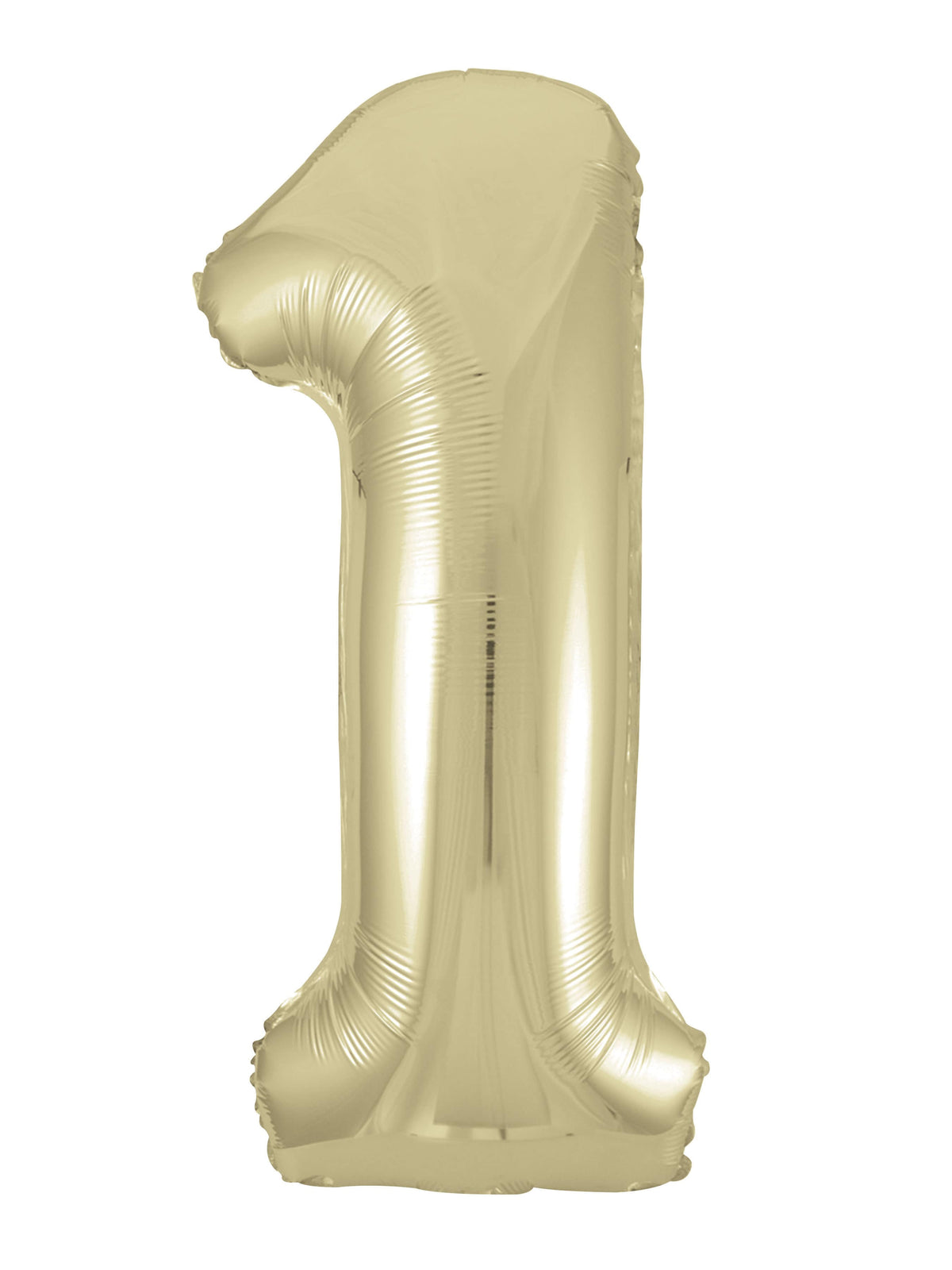 Gold Number 1 Foil Balloon 34"