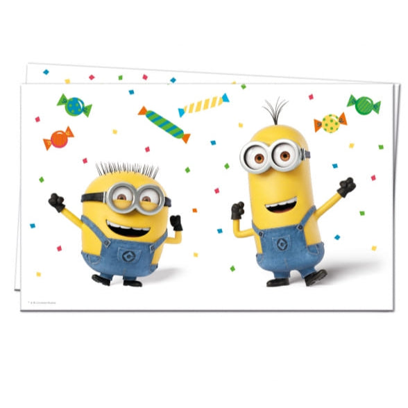 Minions Party Plastic Table Cover - Each