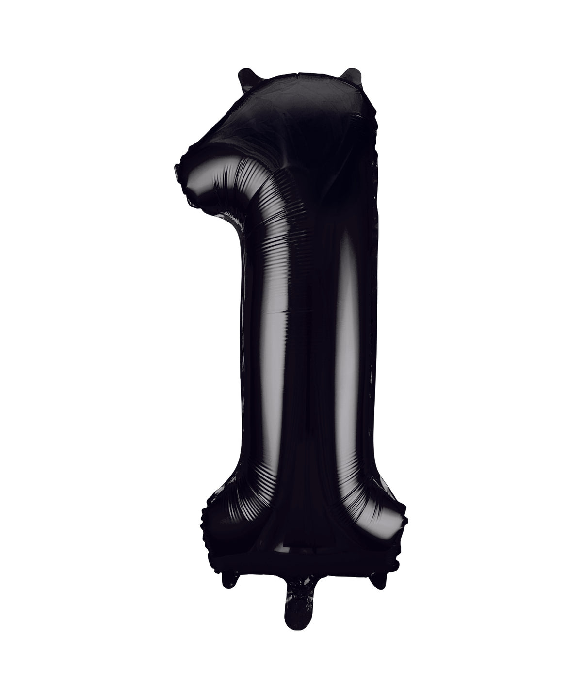 Black Number 1 Foil Balloon 34"