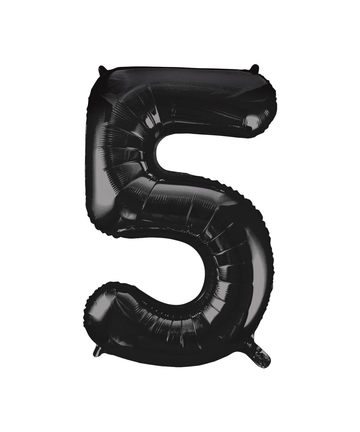 Black Number 5 Foil Balloon 34"