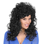 Adult Ladies 1980's Attractive Wig Black