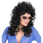 Adult Ladies 1980's Attractive Wig Black