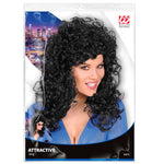 Adult Ladies 1980's Attractive Wig Black