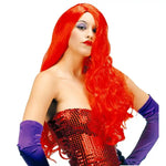 Adult Ladies Long Red Jessica Wig