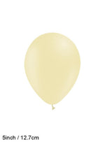Decotex Pro 5inch Matte Pastel Yellow x 100pcs