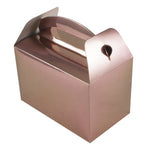 Party Food Gift Boxes Rose Gold - 6pk