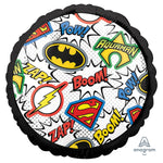 Justice League Standard 18" Foil Balloons