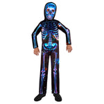 Neon Skeleton Kids Costume