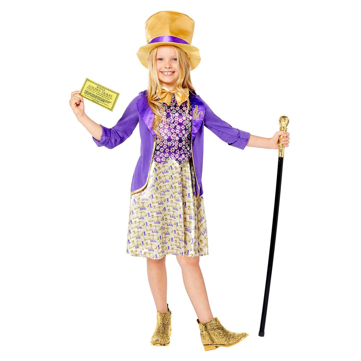 Girls Willy Wonka Dress