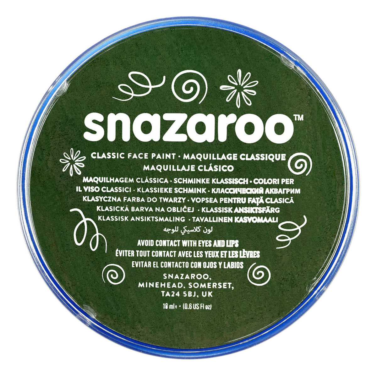 Classic 18ml / Dark Green Snazaroo