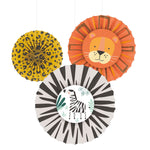 Get Wild Paper Fans - 3 PKG