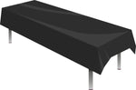 Black Plastic Table Cover - Each