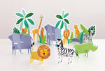 Animal Safari Table Decorating Kit - 5pc