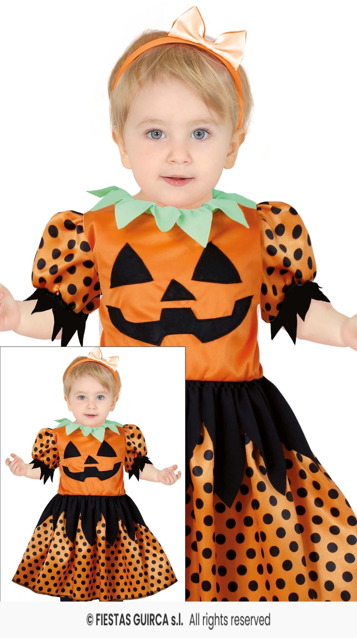 Pretty Pumpkin Baby Costume