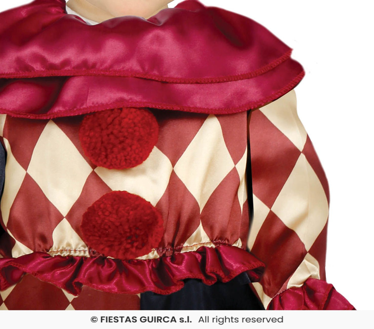 Horror Clown Circus Baby Costume