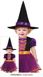 Purple Witch Dress & Hat, Baby Costume