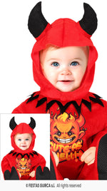 Cute As Hell Devil Baby Costume