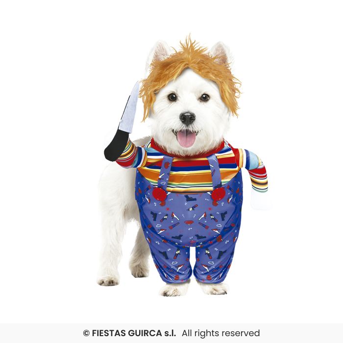 Diabolic Dog Doll Onepiece Costume with Wig