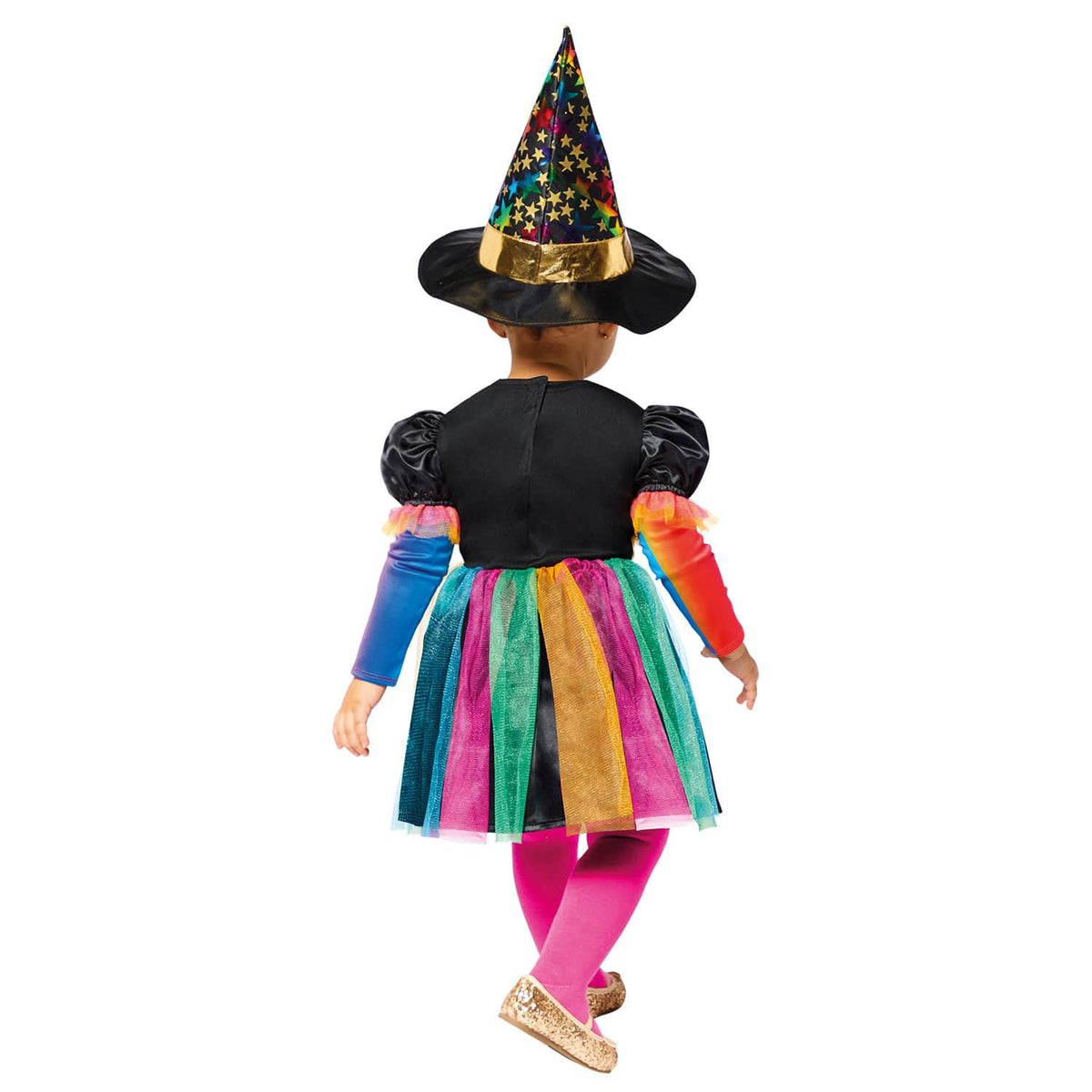 Toddler Rainbow Witch Costume