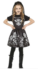 Children's Goth Dancer Dress & Headband