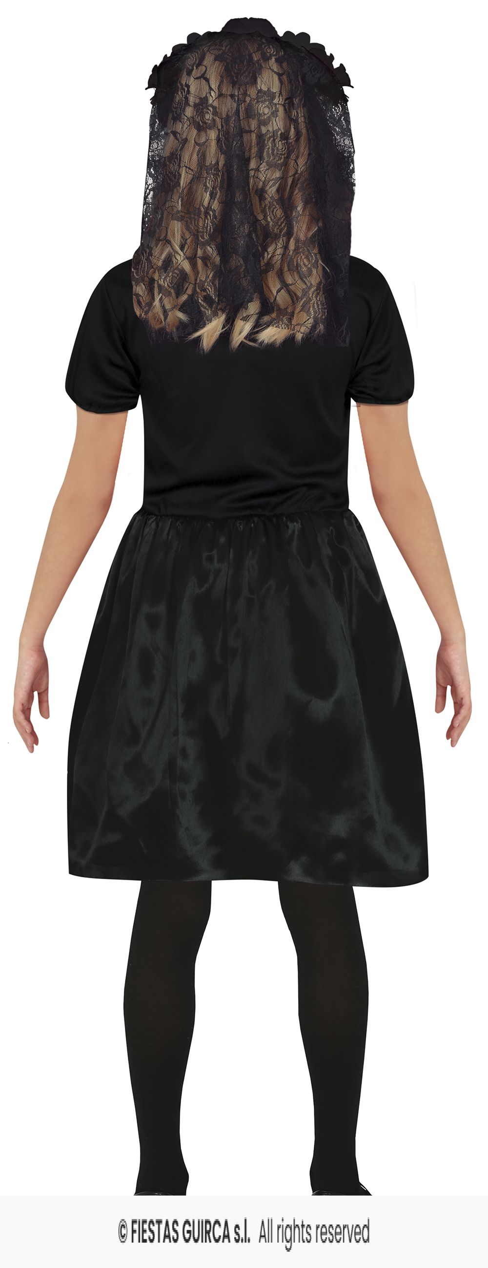 Children's Goth Dancer Dress & Headband