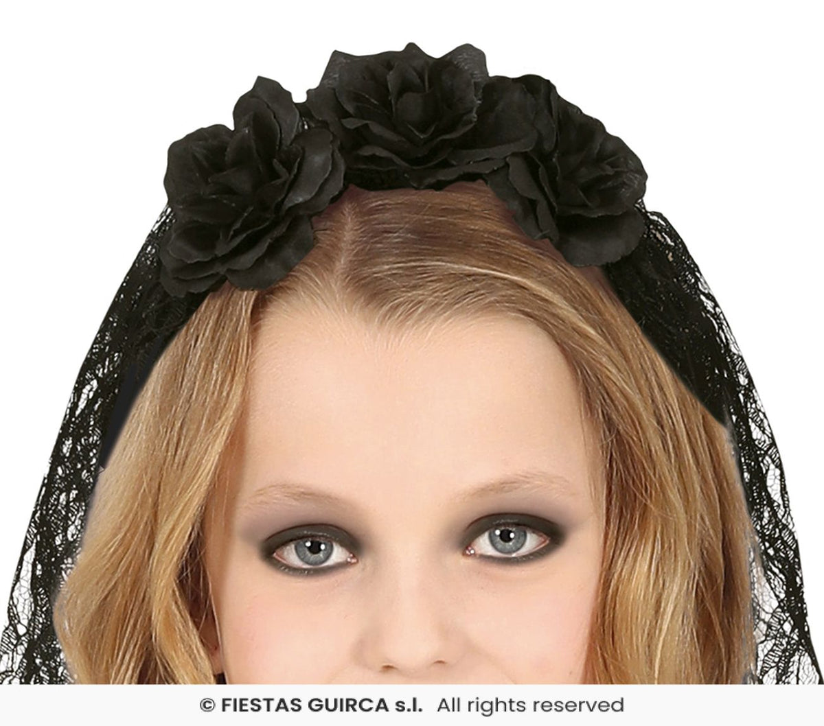 Children's Goth Dancer Dress & Headband