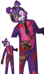 Creepy Robot Purple Rabbit Costume