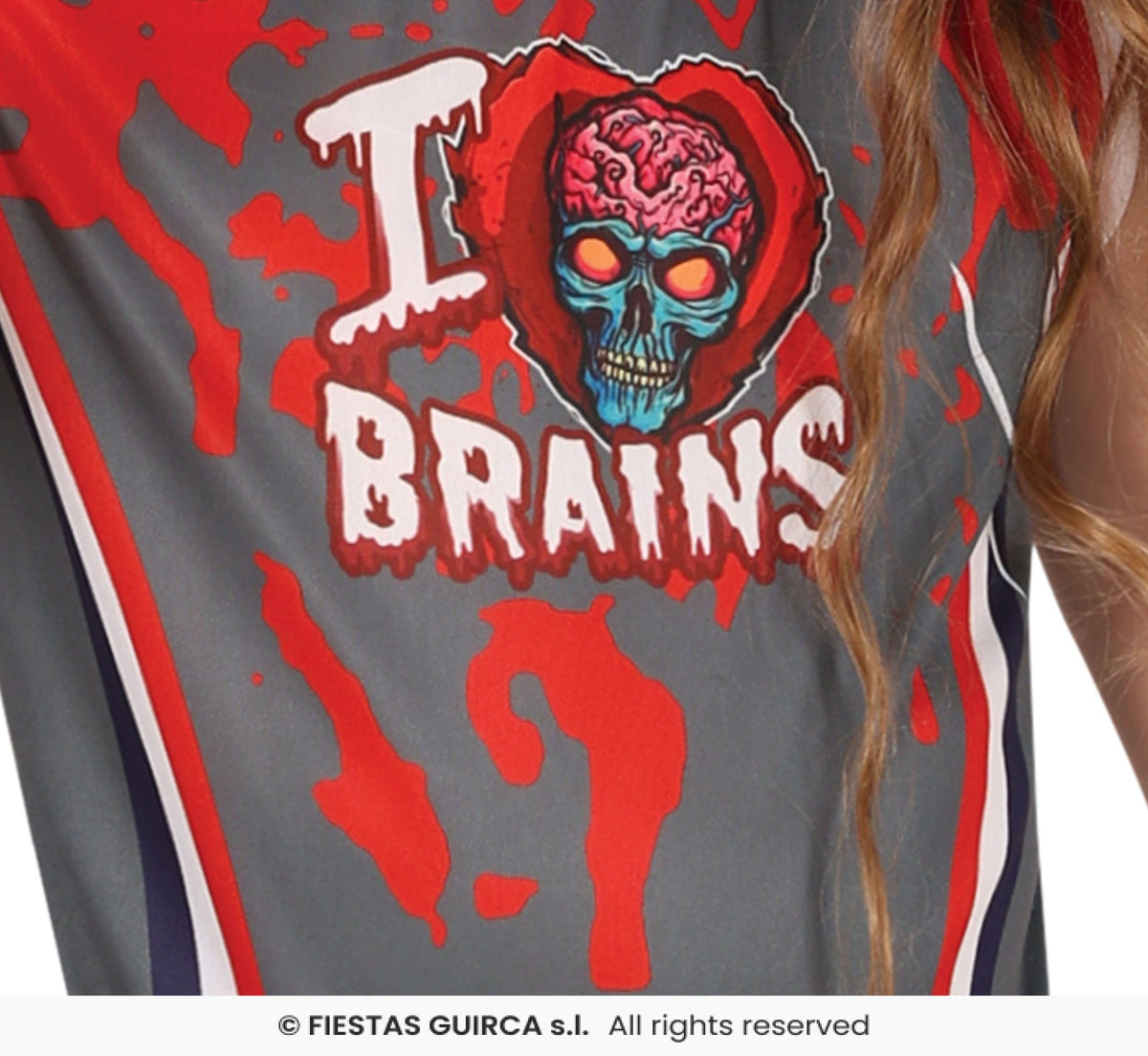 Children's Zombie Cheerleader Dress