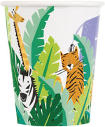 Animal Safari 9oz Paper Cups - 8pk