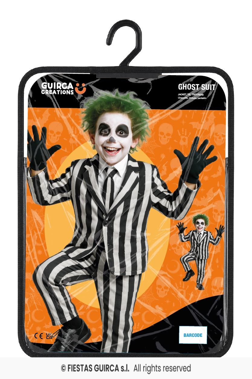 Children's Ghost Skeleton Suit