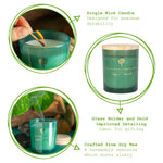 130g Sage & Seasalt Soy Wax Scented Candle Nicola Spring