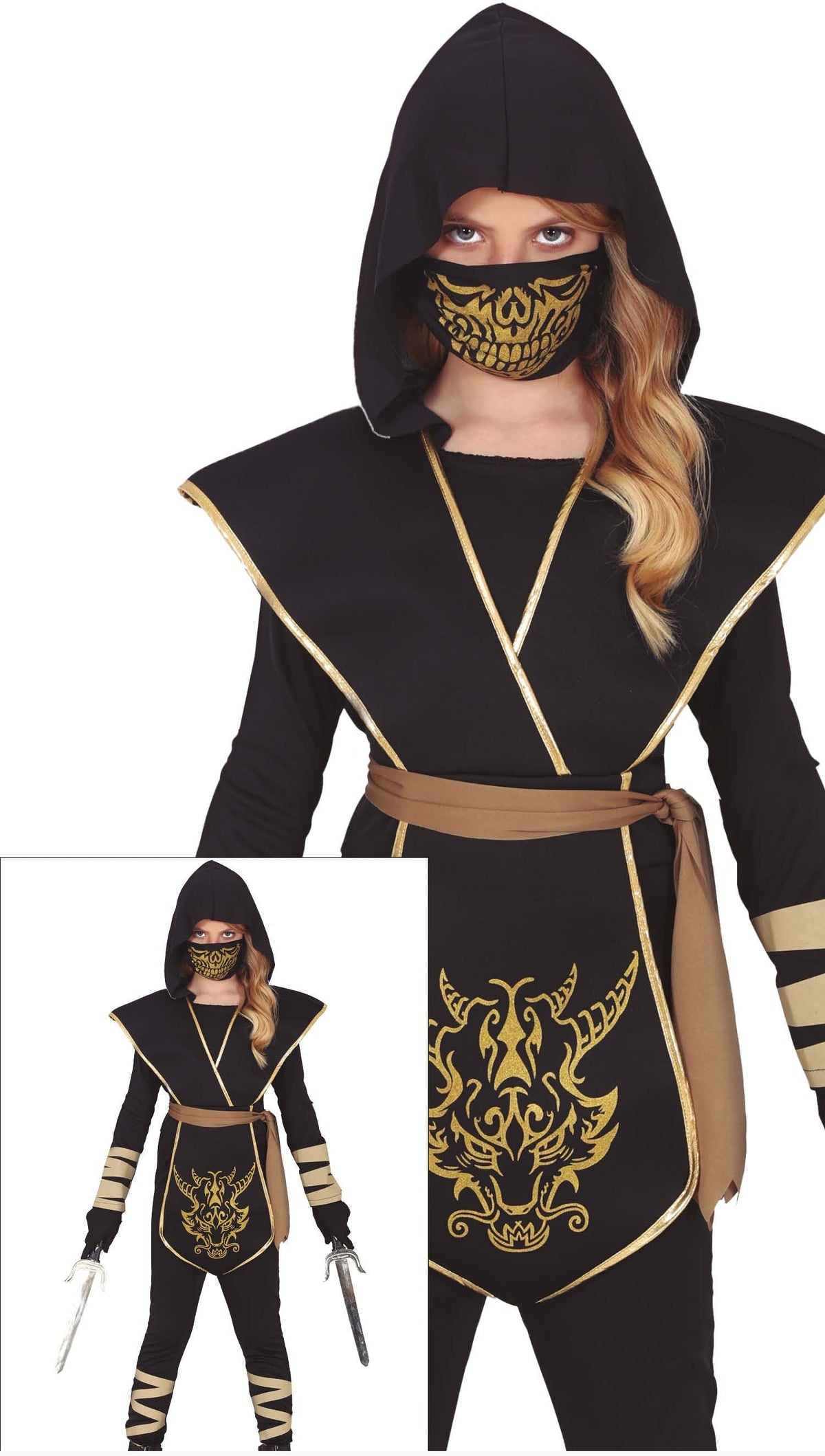 Kids Combat Ninja Costume