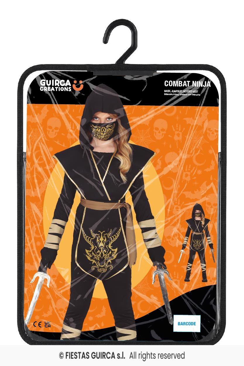Kids Combat Ninja Costume