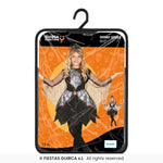 Girls Shiny Spider Costume
