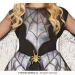 Girls Shiny Spider Costume